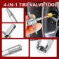 📢📢50% OFF !! ⏰Quick Change Car Tire Valve Tool Kit