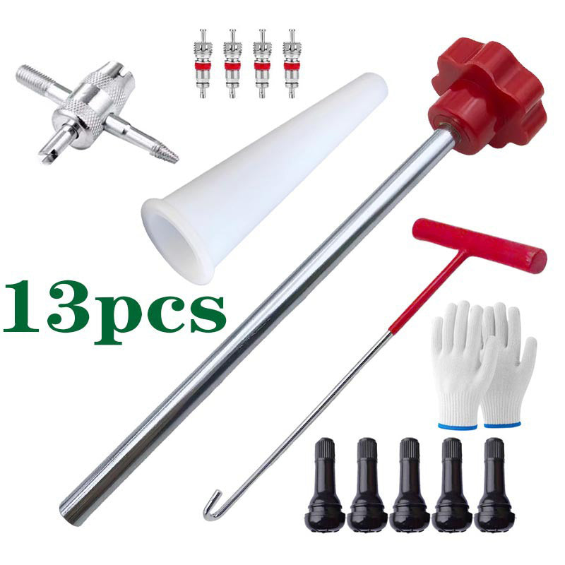 📢📢50% OFF !! ⏰Quick Change Car Tire Valve Tool Kit