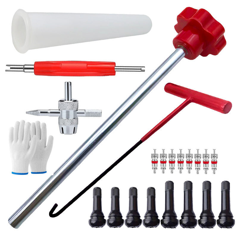 📢📢50% OFF !! ⏰Quick Change Car Tire Valve Tool Kit