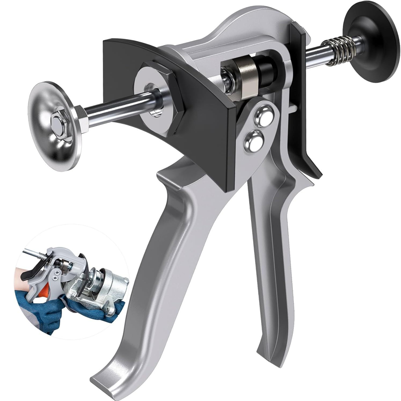 🛠️ Brake Piston Compressor Tool – 360° Ratchet Press