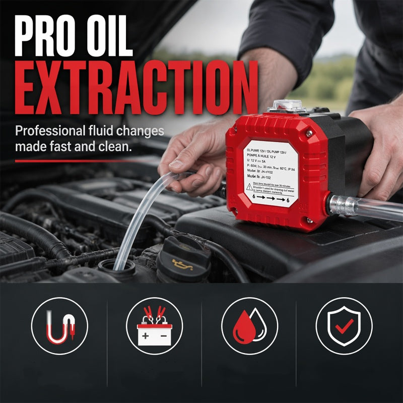 Portable Electric Oil Change Pump