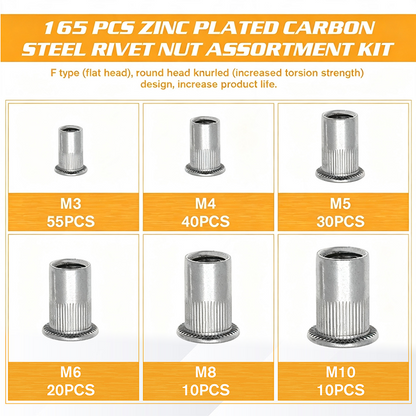 🔩 That stripped hole you've been ignoring? This rivet nut kit fixes it — no welding, no new parts. 💪