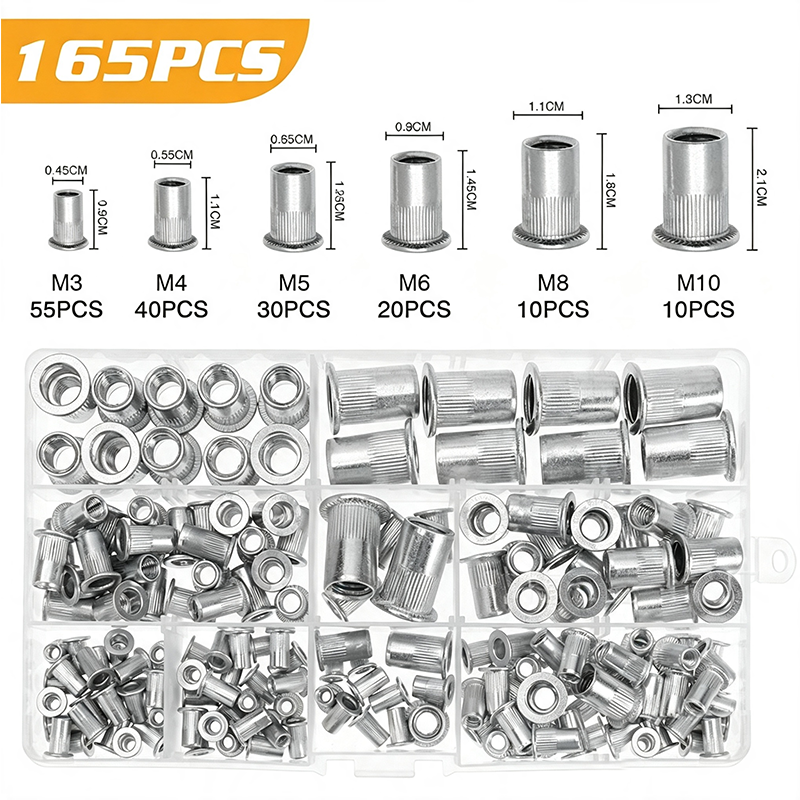 🔩 That stripped hole you've been ignoring? This rivet nut kit fixes it — no welding, no new parts. 💪