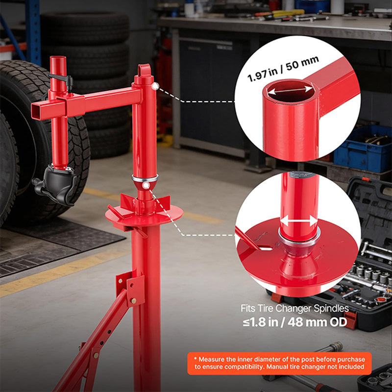 🔧🚗 Portable Tire Bead Breaker – 50% OFF! Manual operation, strong leverage, fits 26" wheels – change tires with confidence