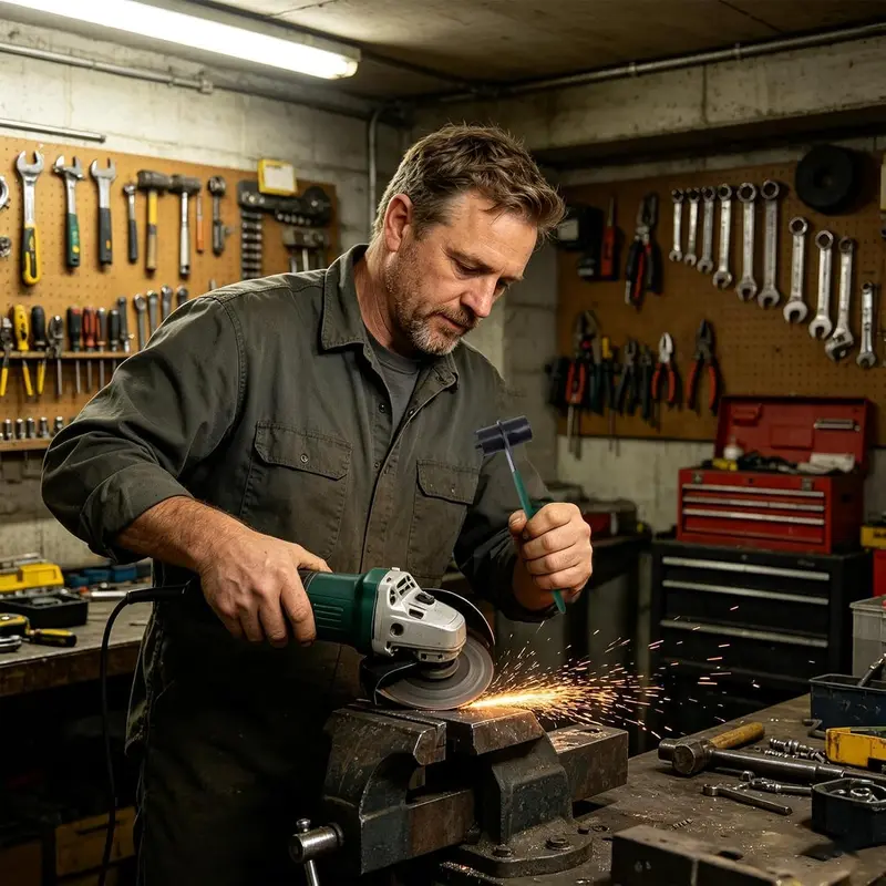 Angle Grinder Secure Grip Grinder Wrench