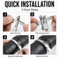 🔗 50% OFF NOW! 🛡️ Stainless Steel Cable Tie – 304 Steel, Ratchet Lock & Rust-Proof – Heavy Loads Indoors & Out 💪