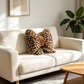 🐆🎀Leopard Print Bowknot Throw Pillow– Perfect for sofas, beds & boho decor ✨