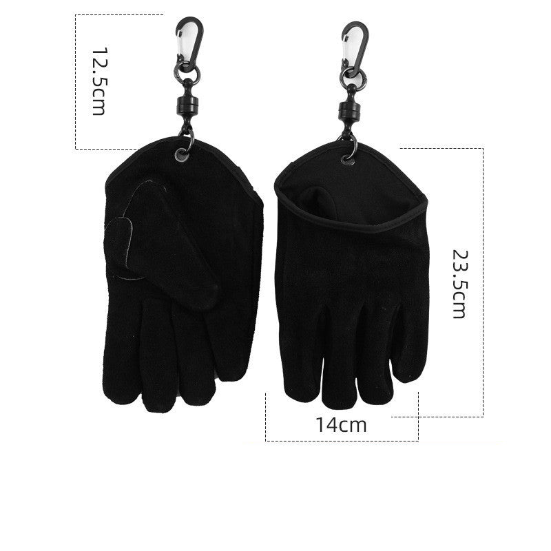 Outdoor Thickened Wear-Resistant Cowhide Work Gloves