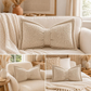 🛋️ Soft Chenille Bow-Shaped Throw Pillow – Ultra-soft, plush & decorative – Perfect for sofas, beds & cozy corners ✨