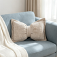 🛋️ Soft Chenille Bow-Shaped Throw Pillow – Ultra-soft, plush & decorative – Perfect for sofas, beds & cozy corners ✨