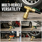 Brass Tire Deflation Valve with Self-Locking Chuck for Large Trucks