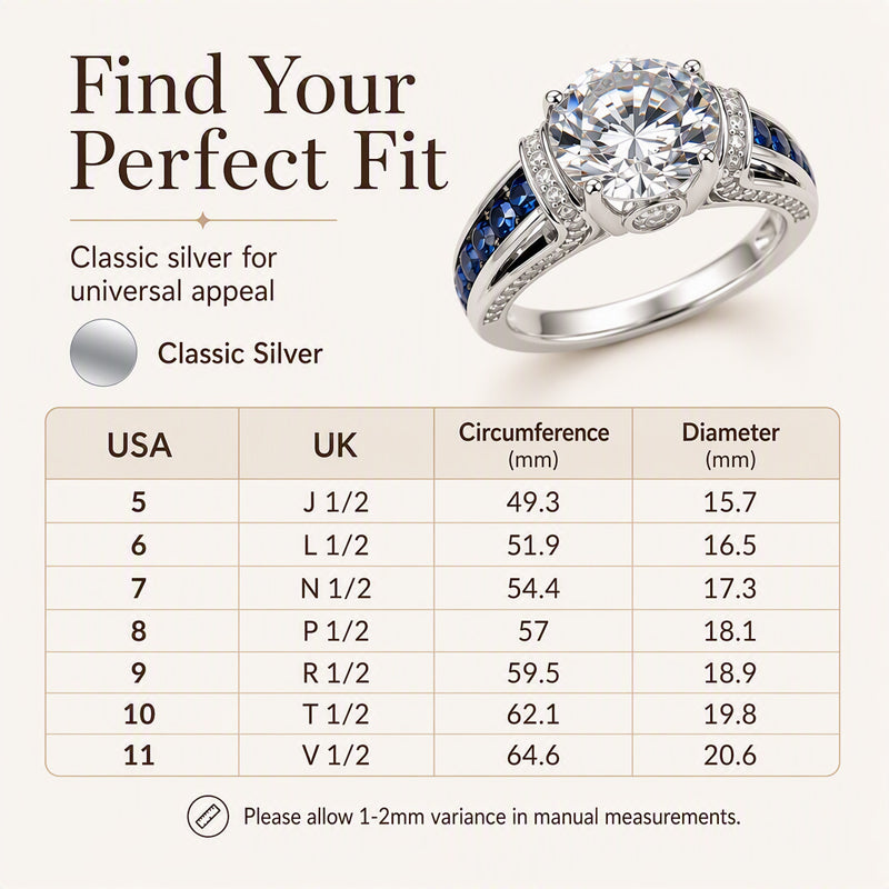 ✨ Elegant Cubic Zirconia Cocktail Ring