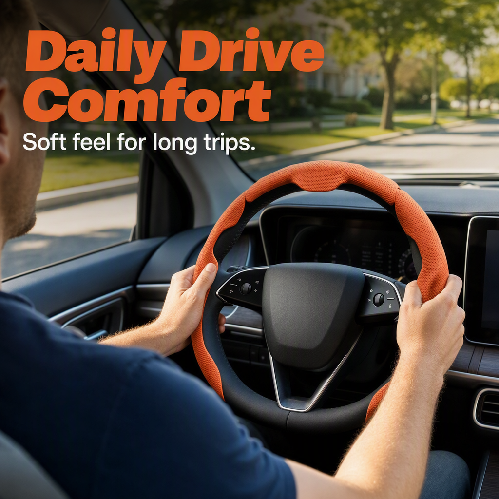 Breathable Grip Steering Cover