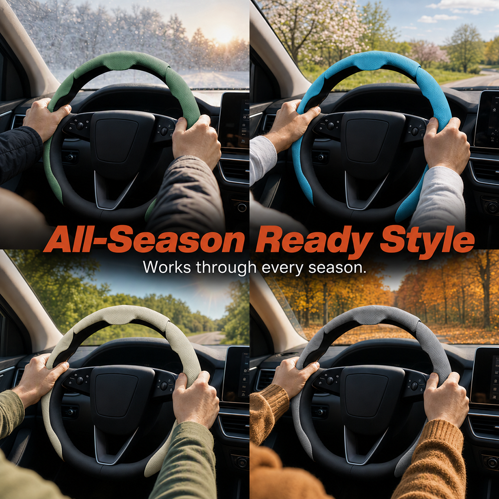 Breathable Grip Steering Cover