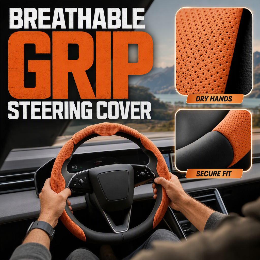Breathable Grip Steering Cover
