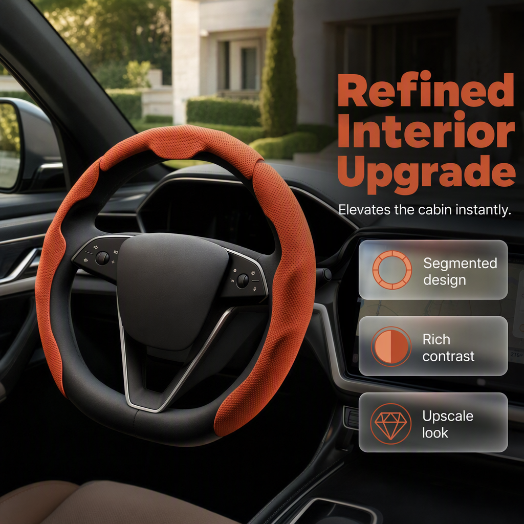 Breathable Grip Steering Cover
