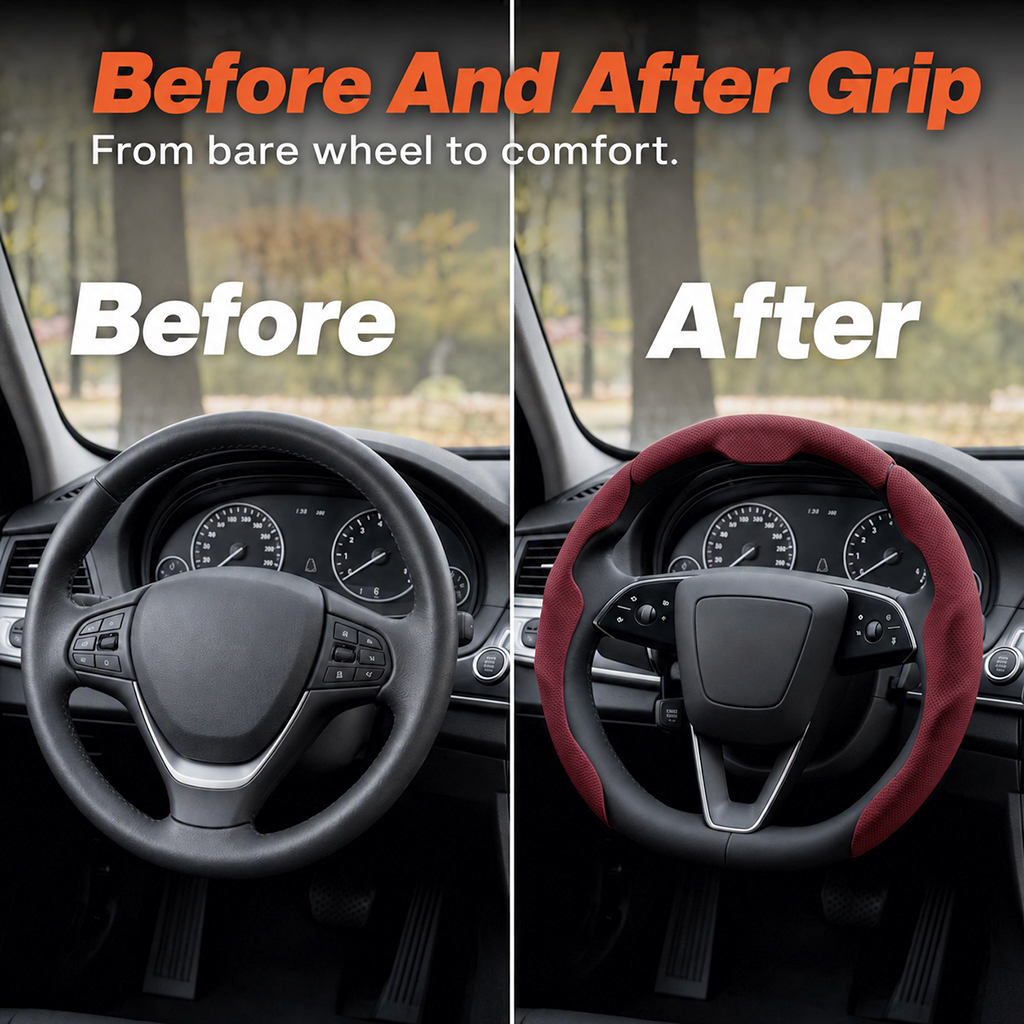 Breathable Grip Steering Cover