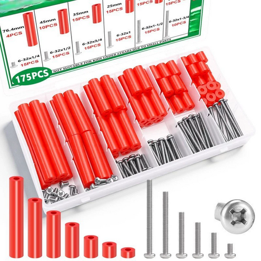 Outlet Spacer & Screw Assortment Kit