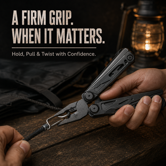🛠️ 50% OFF NOW! 🔧 Folding Multi-Tool Pliers – 3Cr13 Stainless Steel, Full-Size Scissors & Nylon Pouch – For Camping, Repairs & Outdoors 🏕️