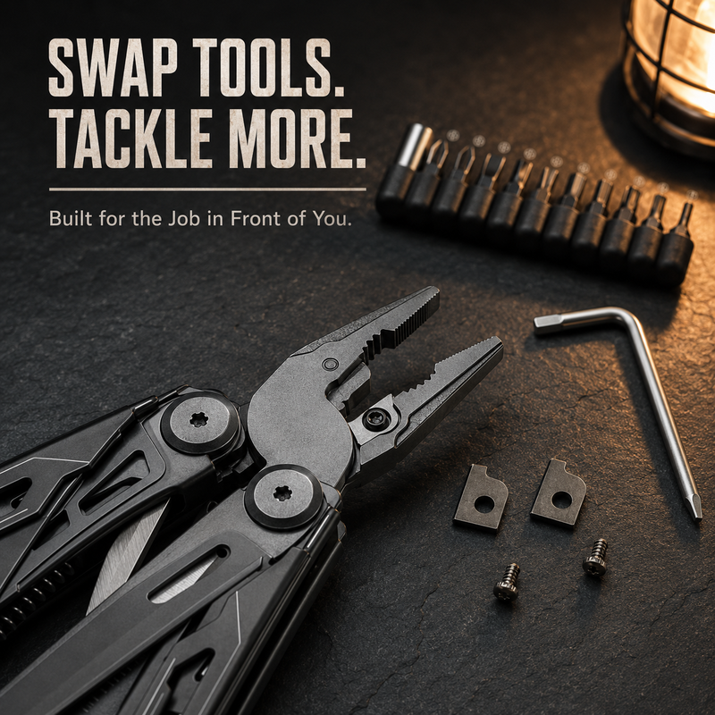 🛠️ 50% OFF NOW! 🔧 Folding Multi-Tool Pliers – 3Cr13 Stainless Steel, Full-Size Scissors & Nylon Pouch – For Camping, Repairs & Outdoors 🏕️