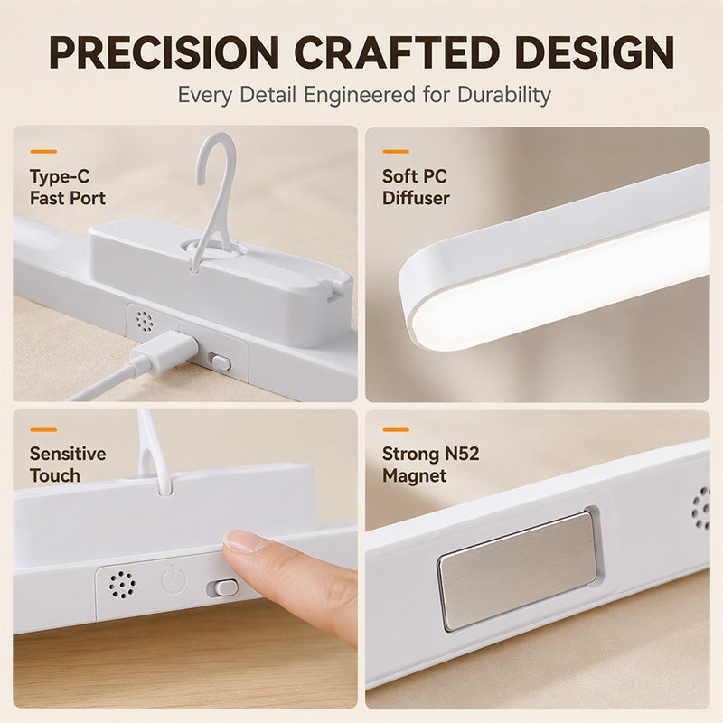 Magnetic Rechargeable LED Reading Light