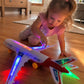 Electric Model Aircraft with Sound and LED Lights
