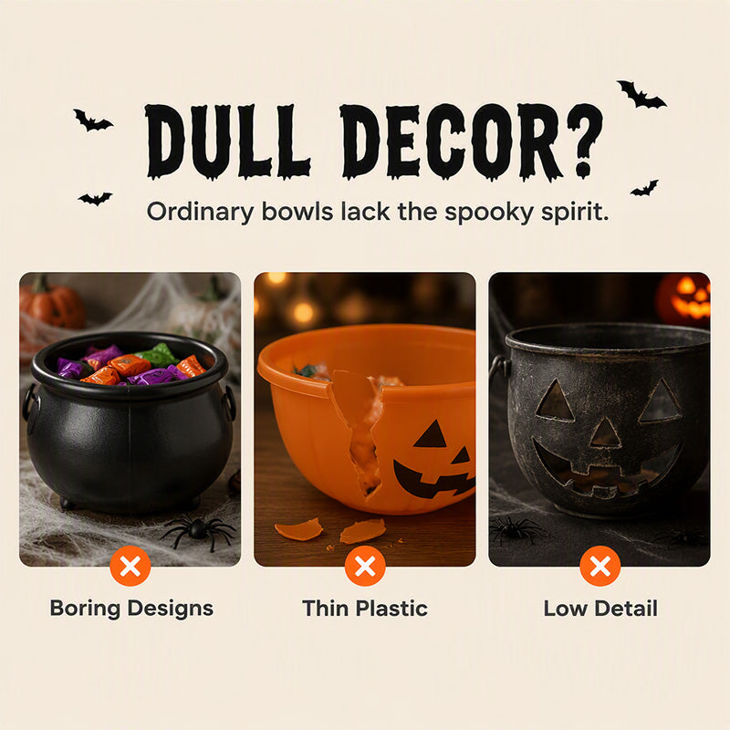 Halloween Red-Eyed Pumpkin Decor