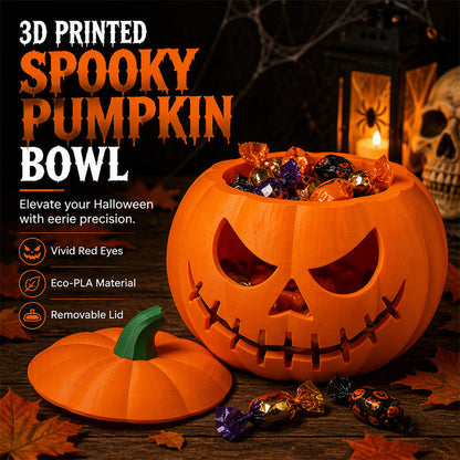 Halloween Red-Eyed Pumpkin Decor