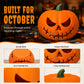 Halloween Red-Eyed Pumpkin Decor