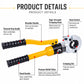 Hydraulic Pipe Crimping Tool