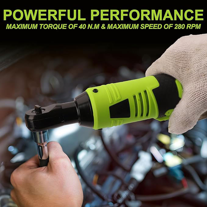 Cordless Electric Ratchet Wrench Set