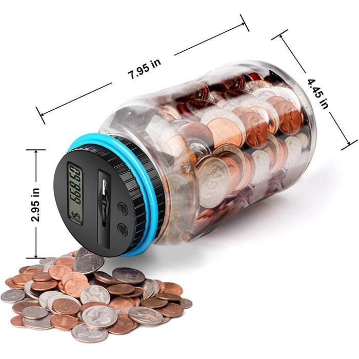 💰✨ LIMITED TIME 50% OFF! 🏦 Digital Money Box with Auto Coin Counting – Tracks Savings, Sets Targets & Makes Saving Fun for Kids & Adults. Over 9,584 Smart Savers! 🎉