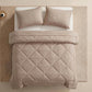 3-Piece Quilted Comforter Set with Shams