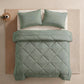 3-Piece Quilted Comforter Set with Shams