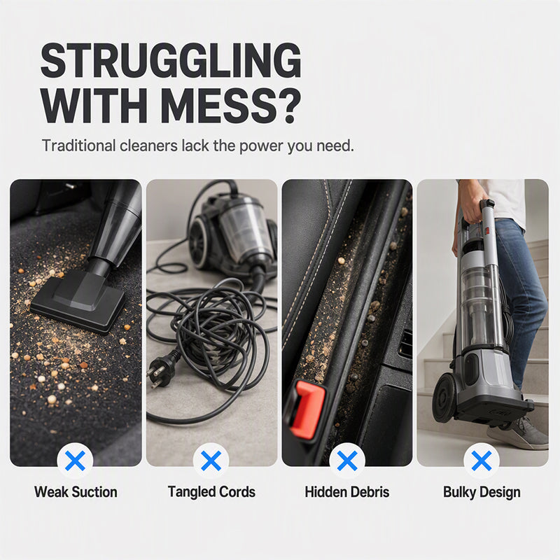 Handheld Cordless Car Vacuum Cleaner