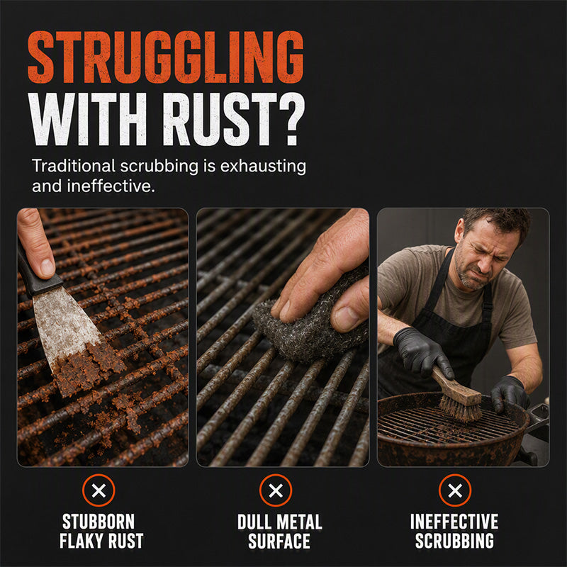 BBQ Grill Rust Remover Spray