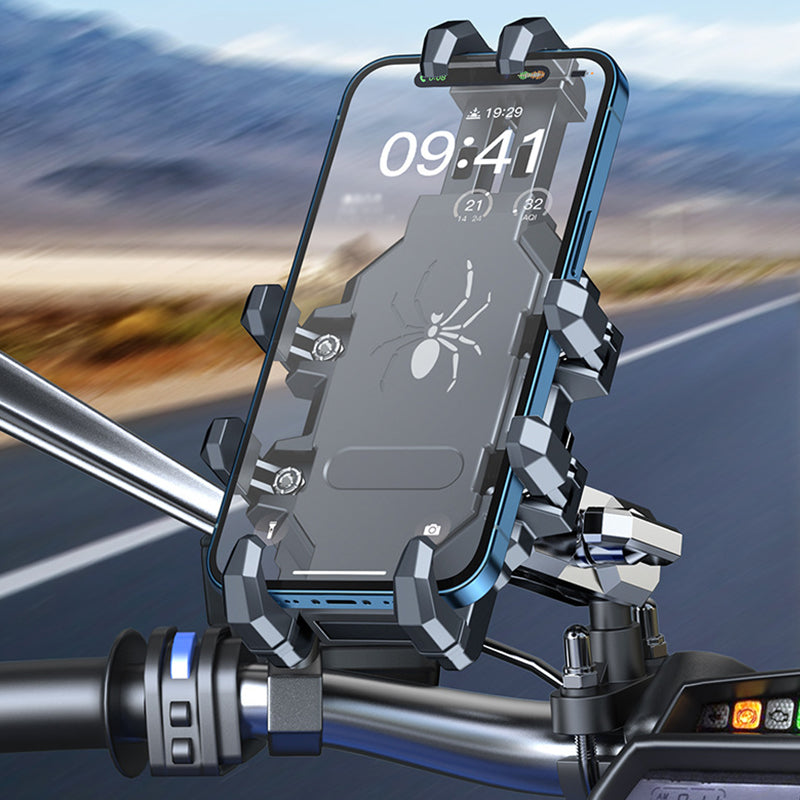 Shockproof Motorcycle Handlebar Phone Holder