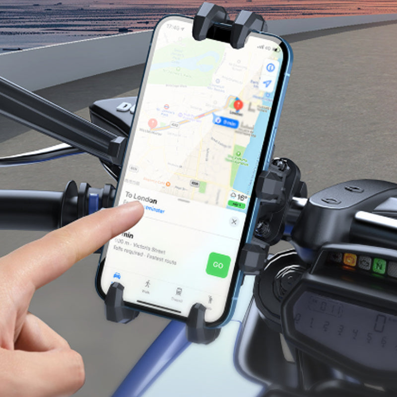 Shockproof Motorcycle Handlebar Phone Holder