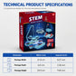 12-in-1 Magnet Science Experiment Kit Educational Toy for Kids