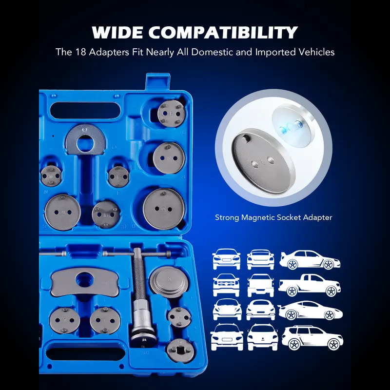 Disc Brake Caliper Compressor Tool Kit