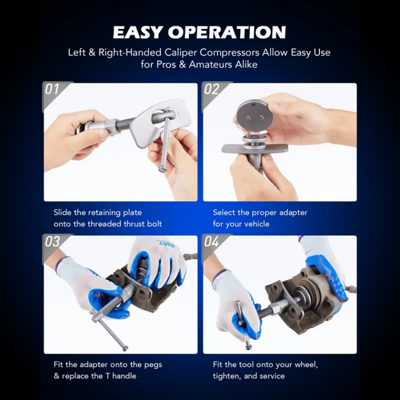 Disc Brake Caliper Compressor Tool Kit