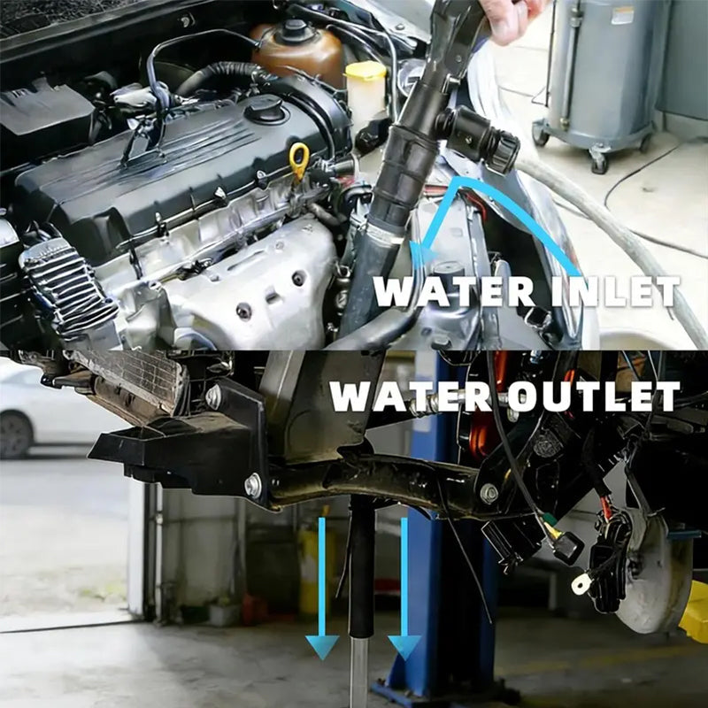 Pneumatic Coolant Flush Gun for Radiator Cleaning