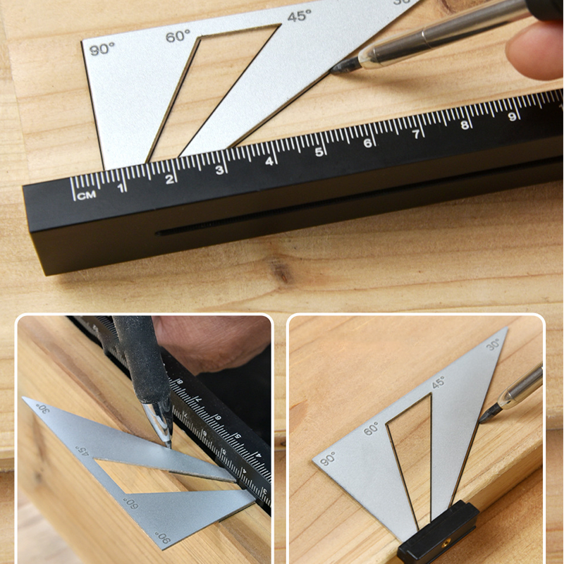 28-Piece Woodworking Dovetail Marker Set
