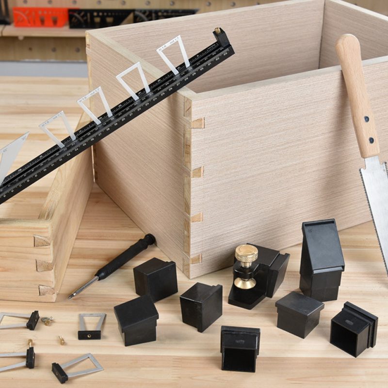 28-Piece Woodworking Dovetail Marker Set