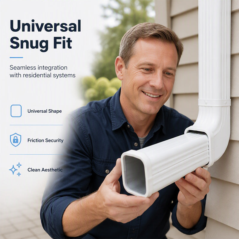 2-Pack Downspout Guard Cover