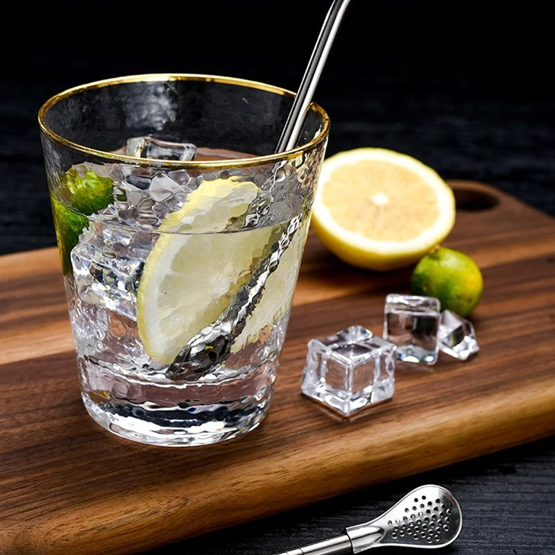 304 Stainless Steel 2-in-1 Straw Spoon