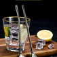 304 Stainless Steel 2-in-1 Straw Spoon