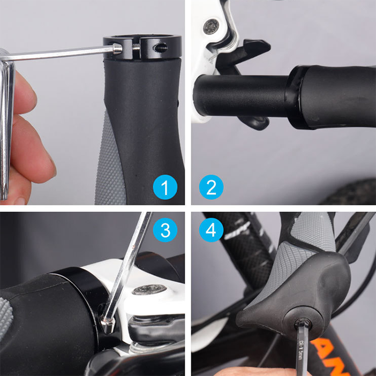 Ergonomic Bicycle Handlebar Grips