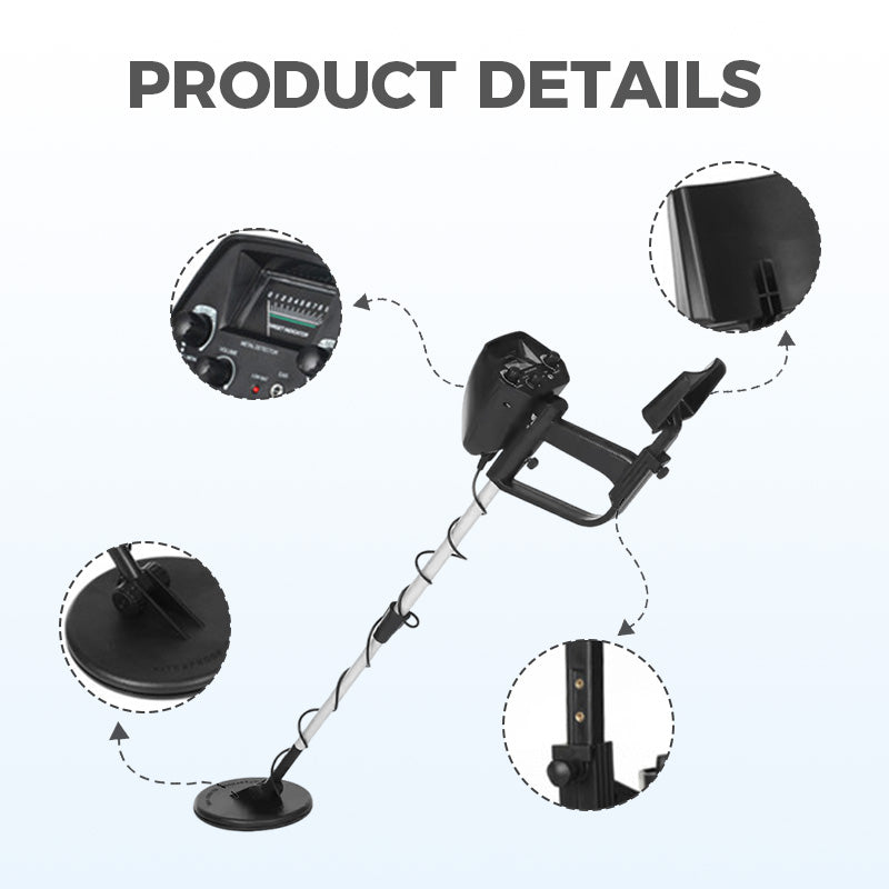 High-Sensitivity Entry-Level Underground Metal Detector