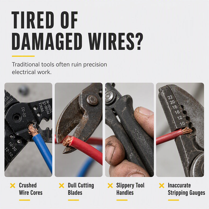 Multi-Functional Wire Stripper Pliers